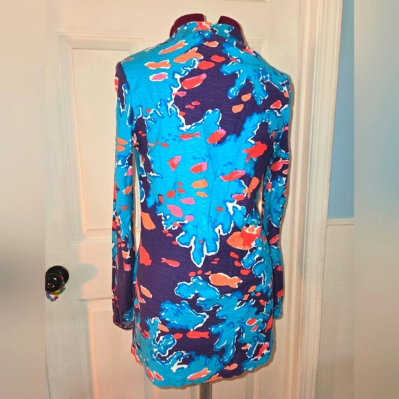 Lilly Pulitzer Reef Me Up XS Cotton Tunic - Picture 4 of 9